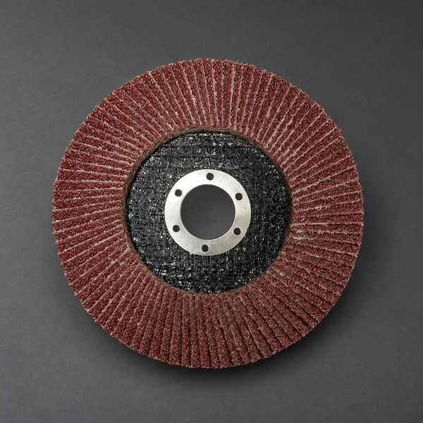 Disque en oxyde d’aluminium, vue des lamelles — photo retouchée